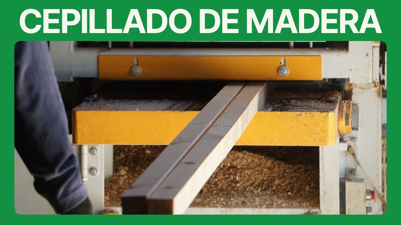 CEPILLADO DE MADERA